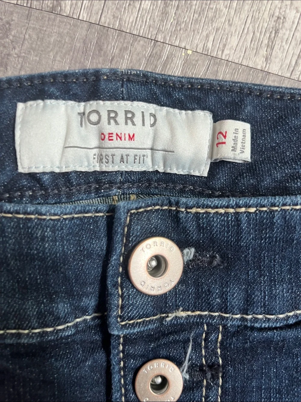 torrid denim first