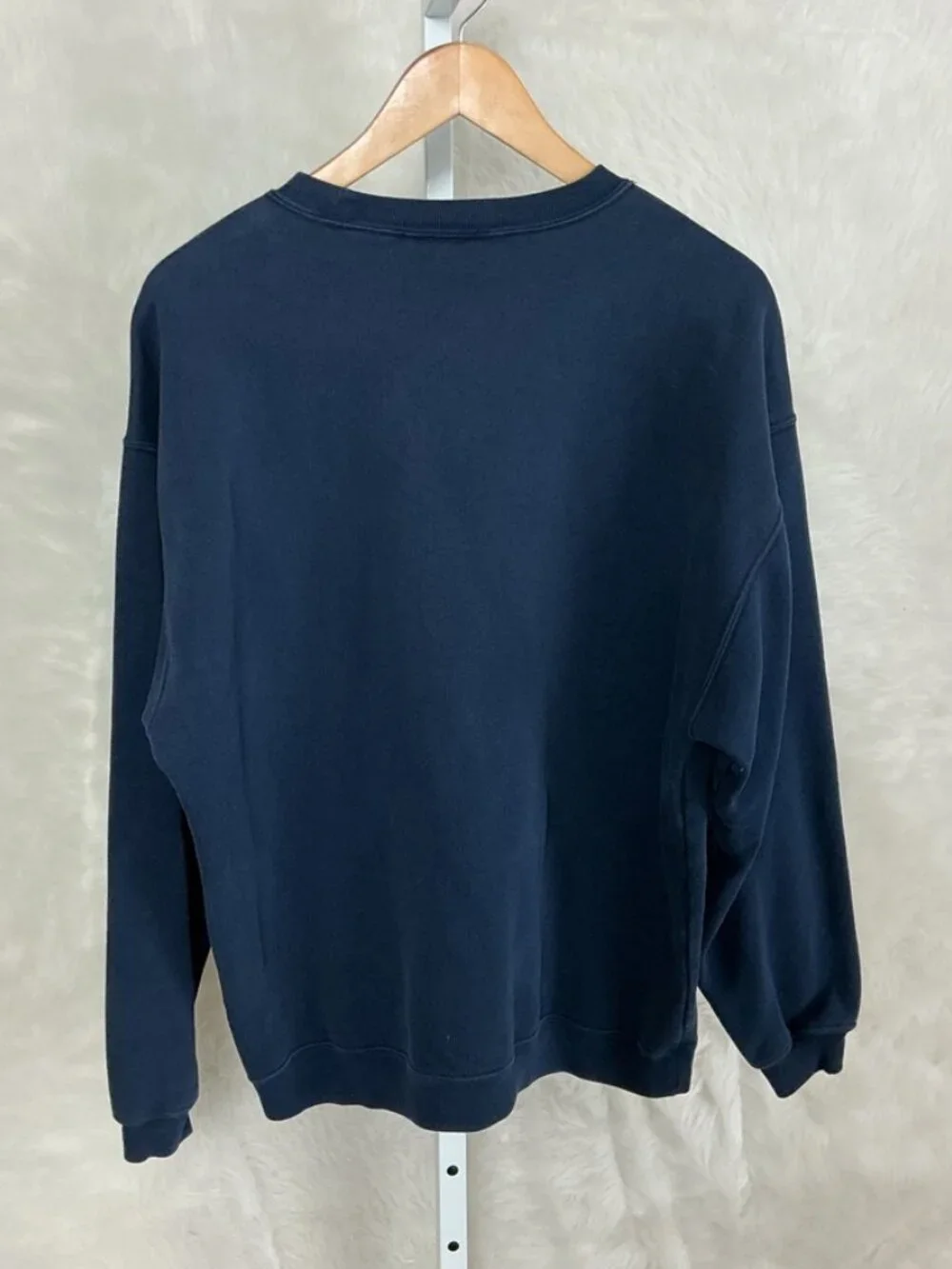 Vintage 80s Banana Republic Safari Blue Logo Men's Sweatshirt M