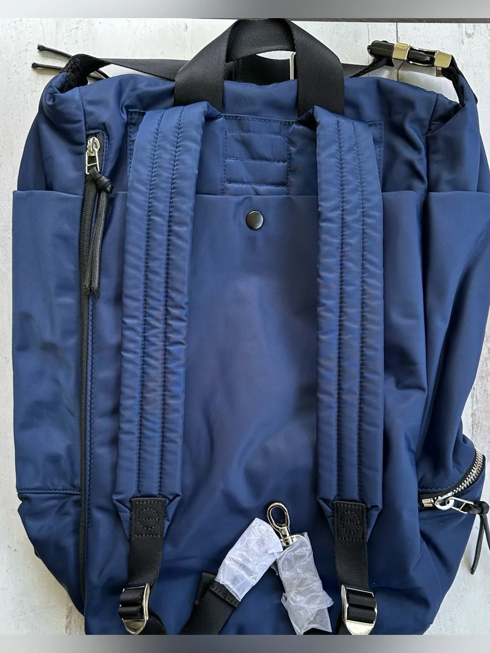 shortyLove • boxer - large backpack navy NWT
