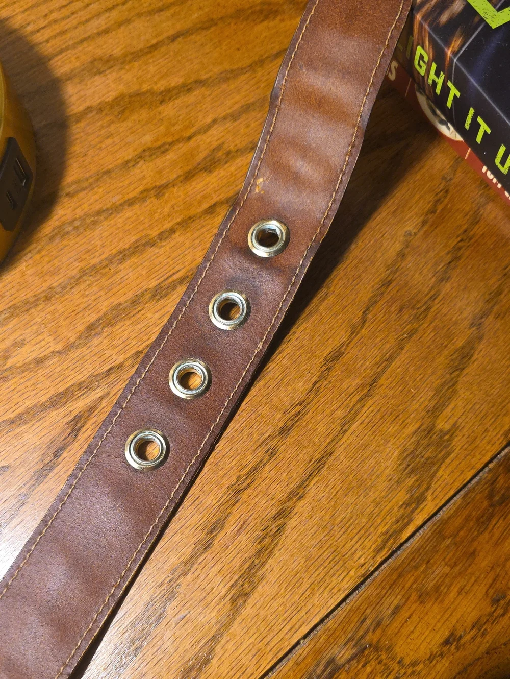 Coach Strap For Vintage Bleecker Signature Hobo *Damaged * Brown Leather