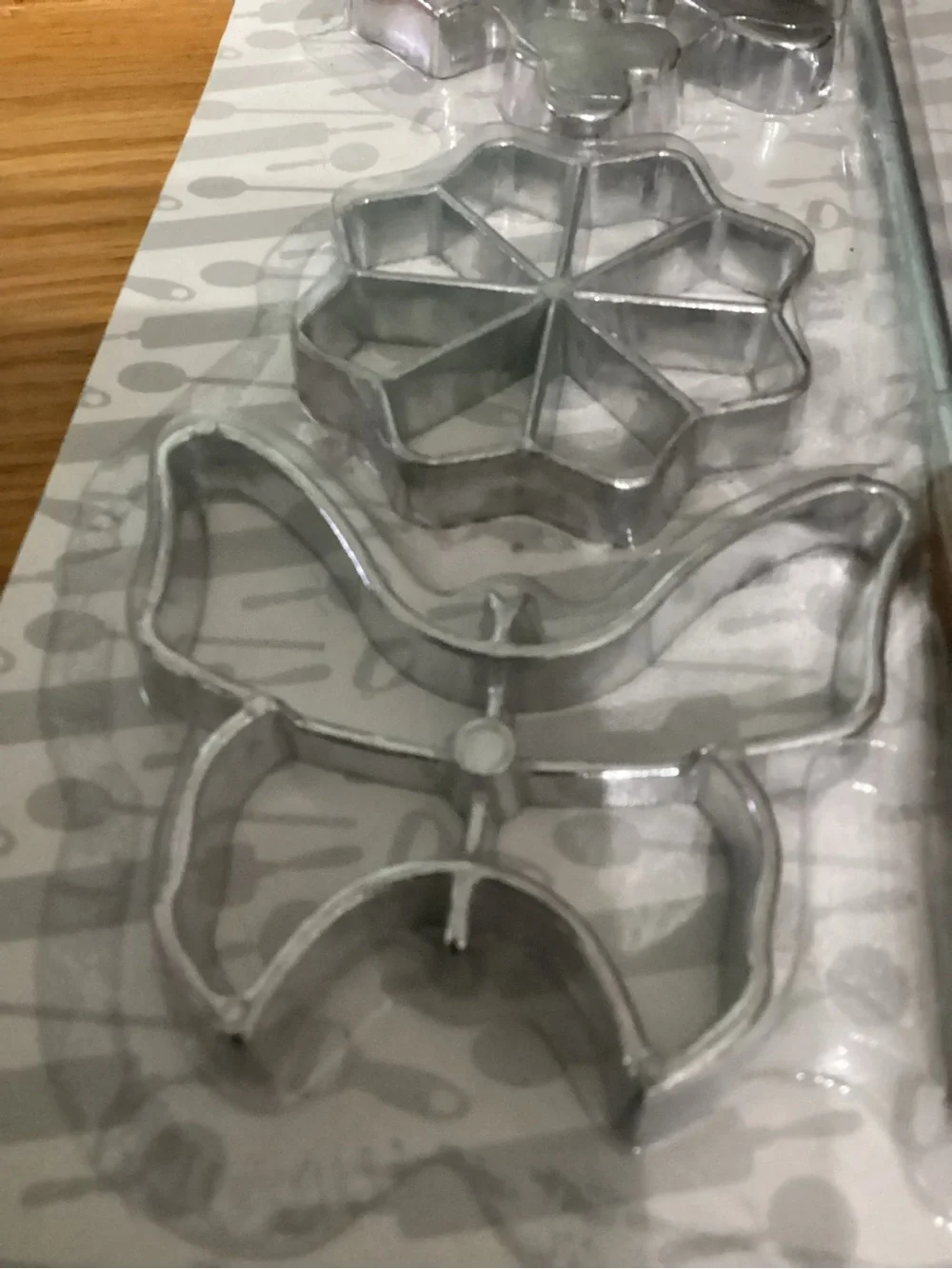 New Fox Run Rosette Cookie Mold Set - Silver