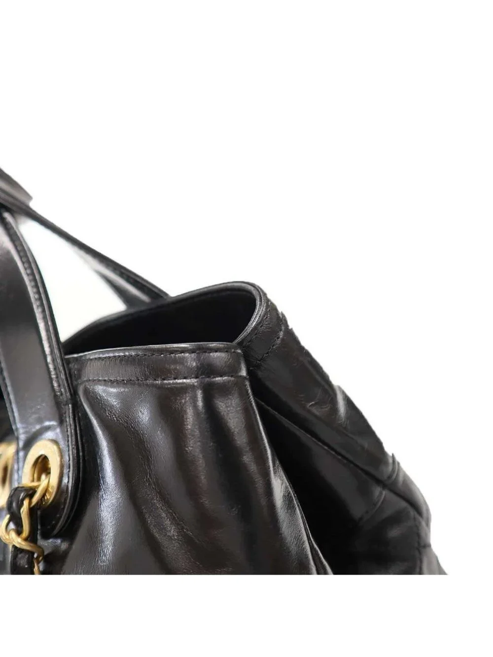 Chanel Quilted in the Mix Chain Shoulder Bag Black