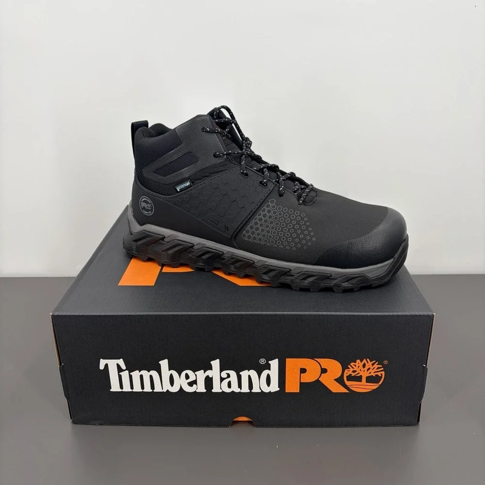 Mens Timberland PRO Ridgework Composite Safety Toe Waterproof Mid Boot Size 11