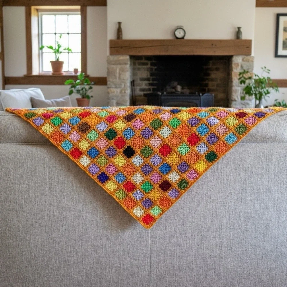 Handmade vtg granny