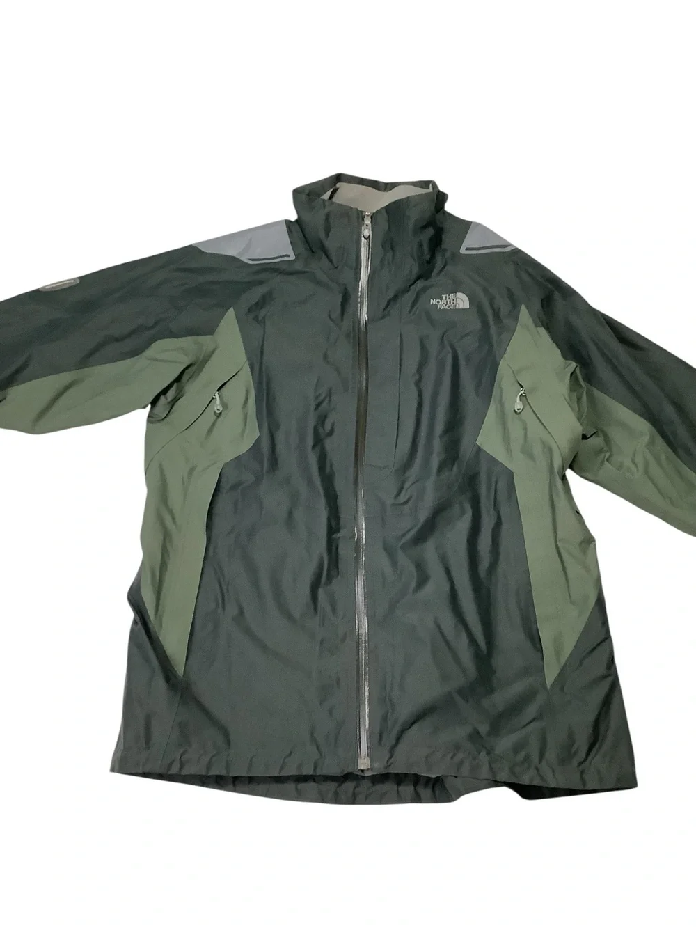 The North Face TNF Free Thinker Steep Series Ski Jacket Sz XL Green Gore Tex Pro
