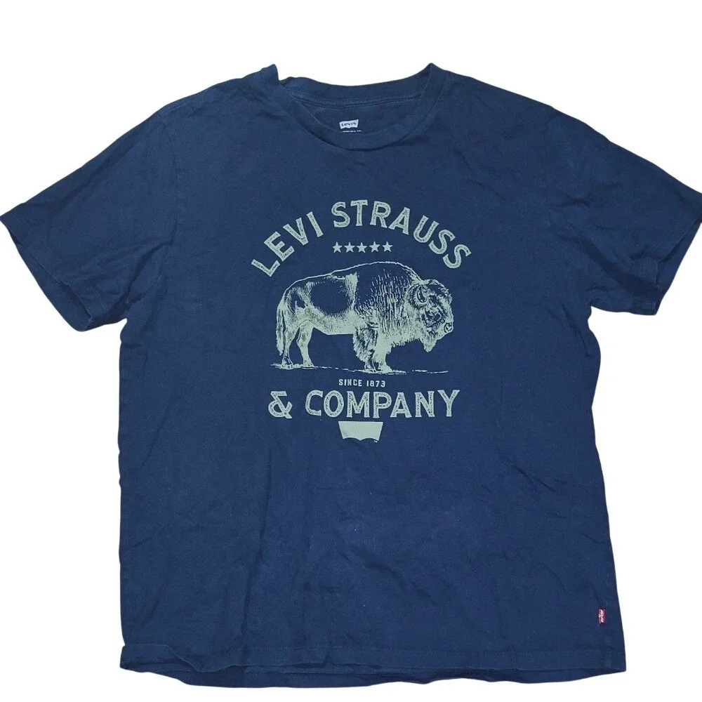 Levi's Dark Blue Graphic Men's‎ Tee