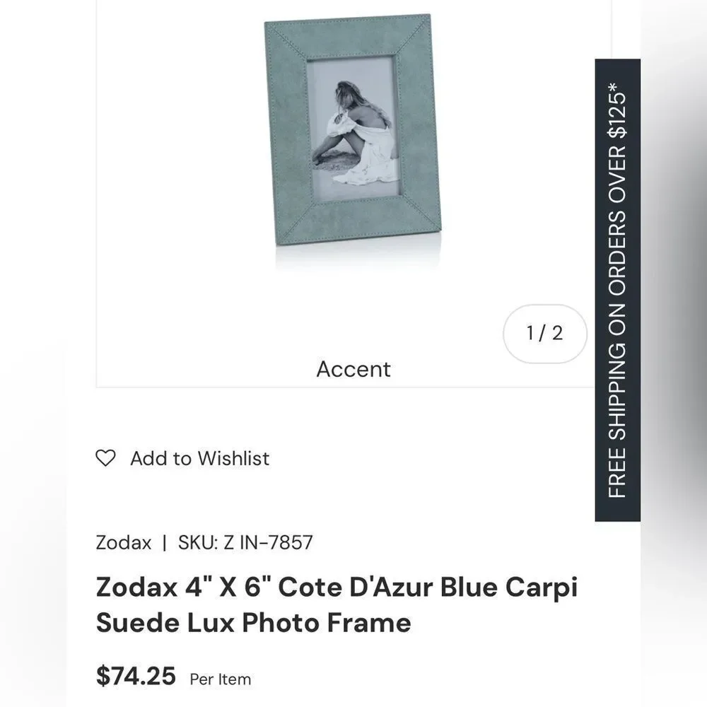 ZODAX 4X6 Suede Frame