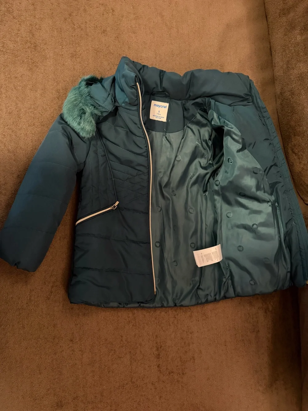 Mayoral Navy Blue Coat