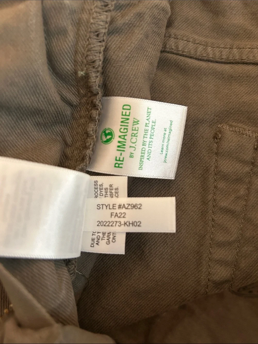 J. Crew 31 as tag