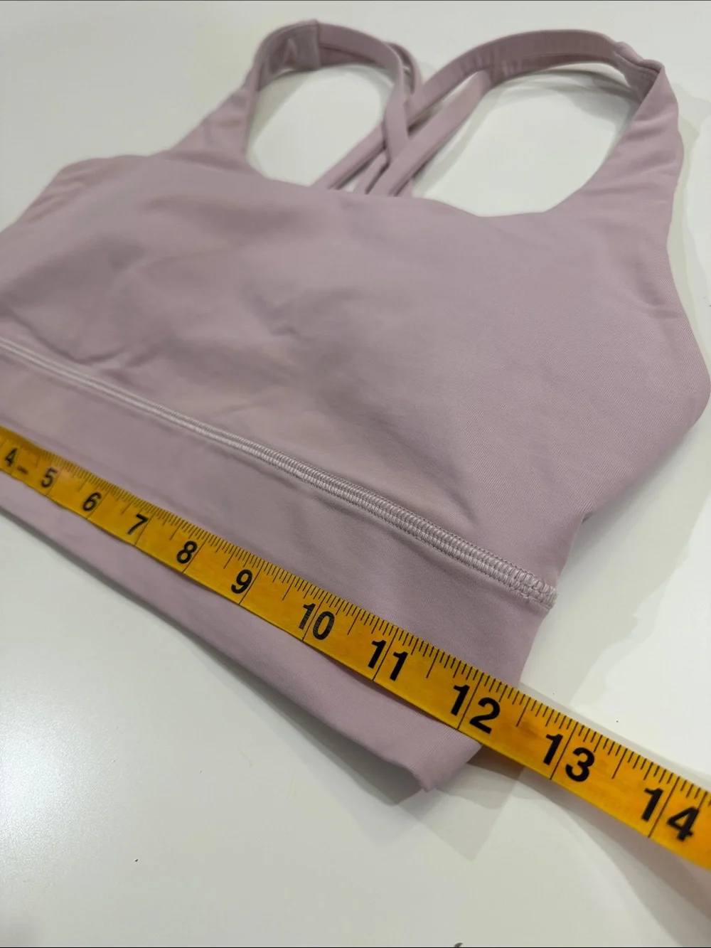 Lululemon Women’s Pink Crossback Sports Bra