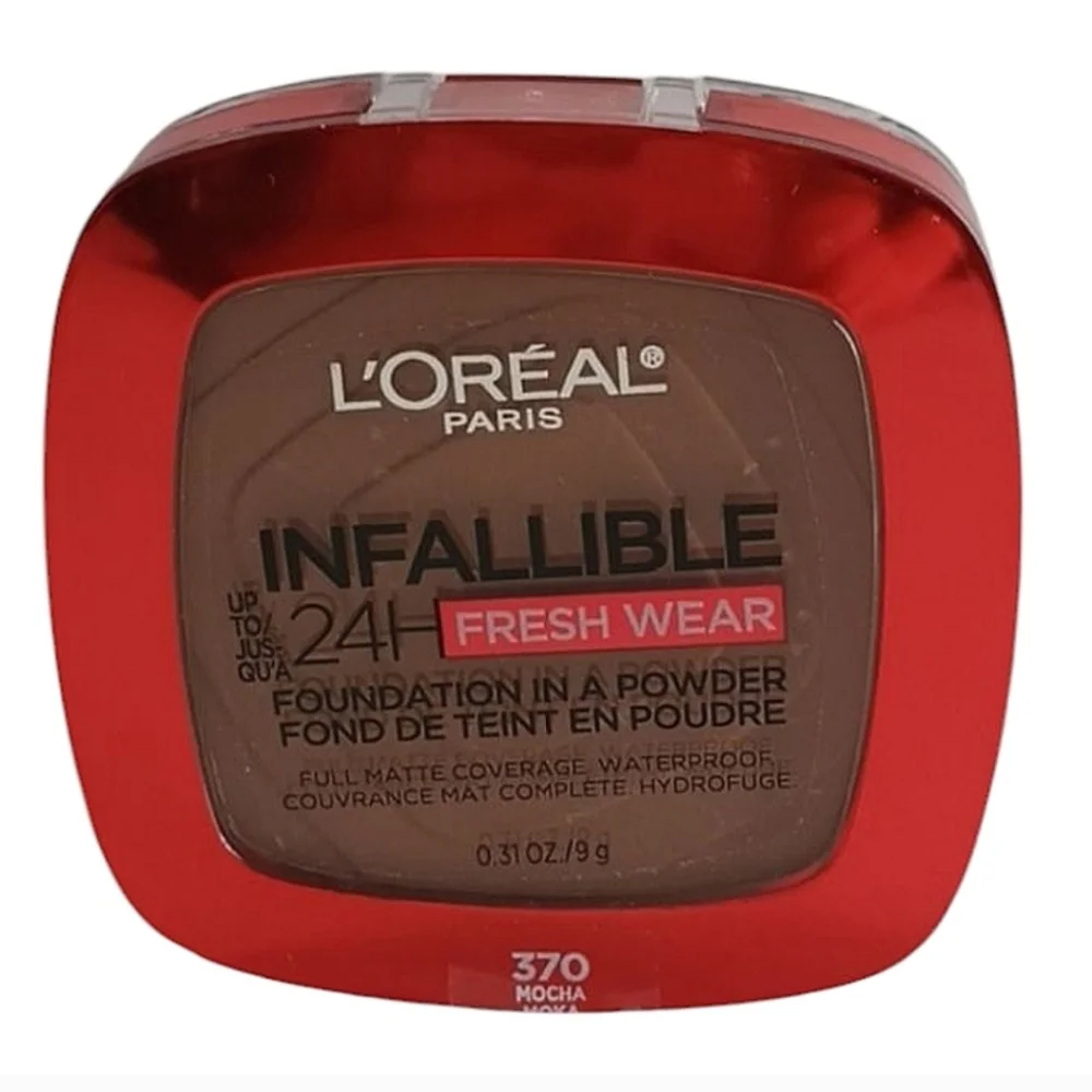 5 x L'Oreal Paris Makeup Infallible Fresh Wear Foundation, 370 Mocha