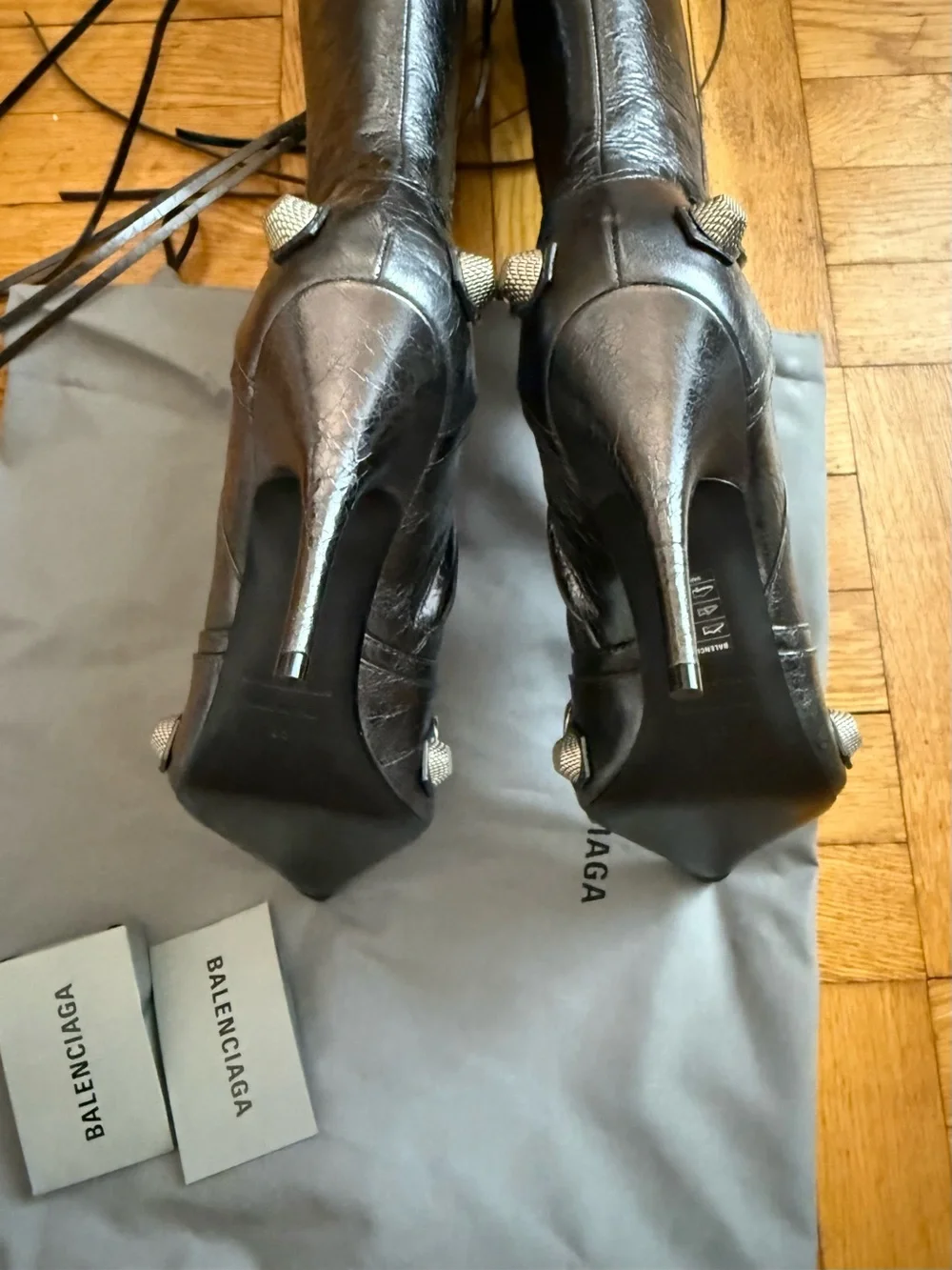 Balenciaga color steel