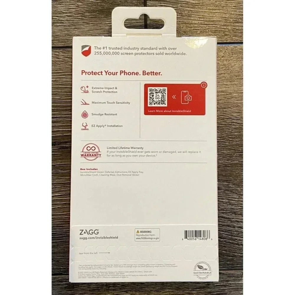 New Zagg Invisible Shield Screen Protector iPhone 6.1 Pro