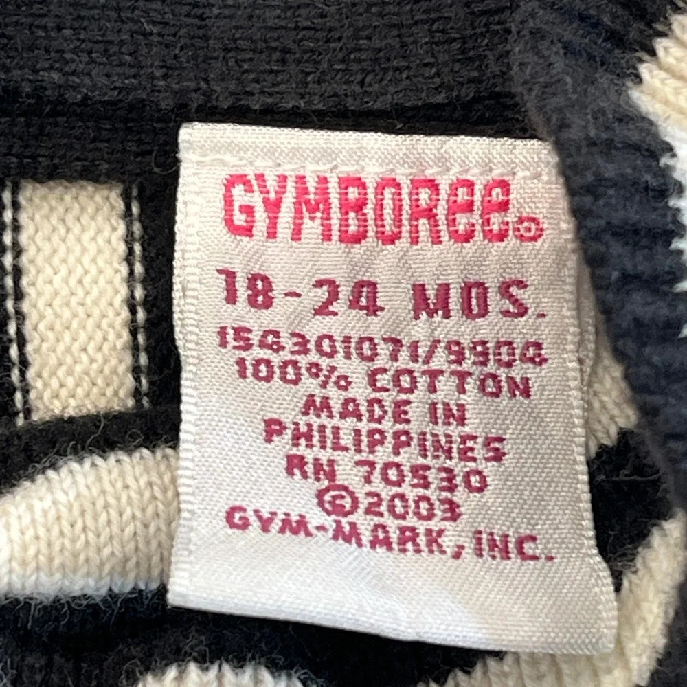 Gymboree black white