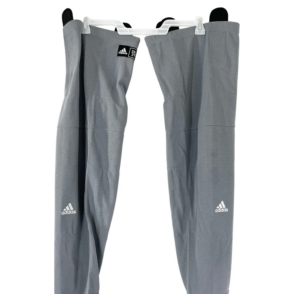 NEW Adidas Pro Stock Men's XXL Hockey Socks Mystic Gray DX0966‎ NWT