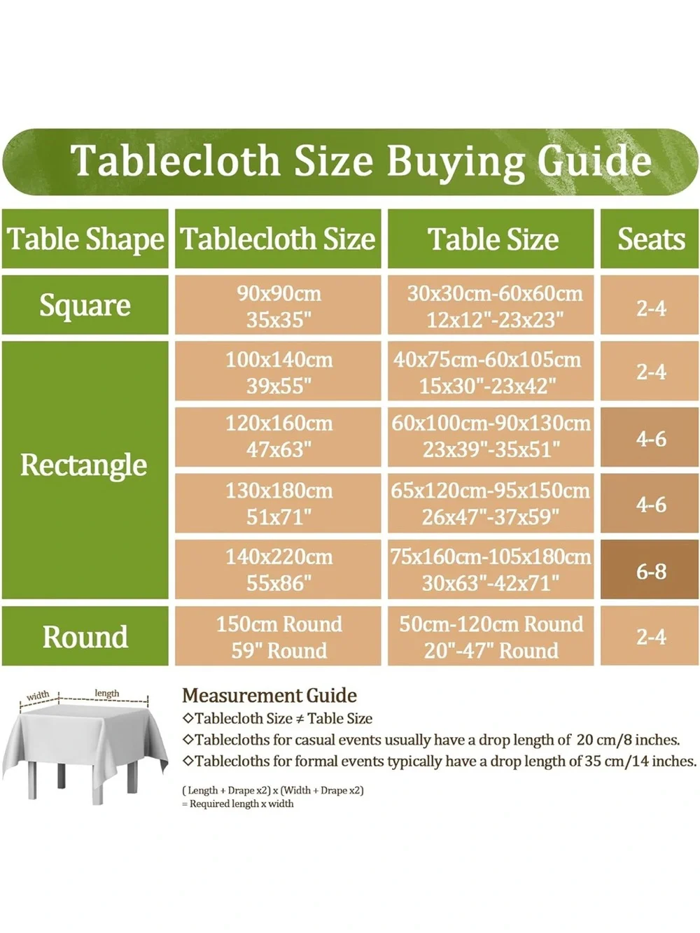 Meioro striped tablecloth