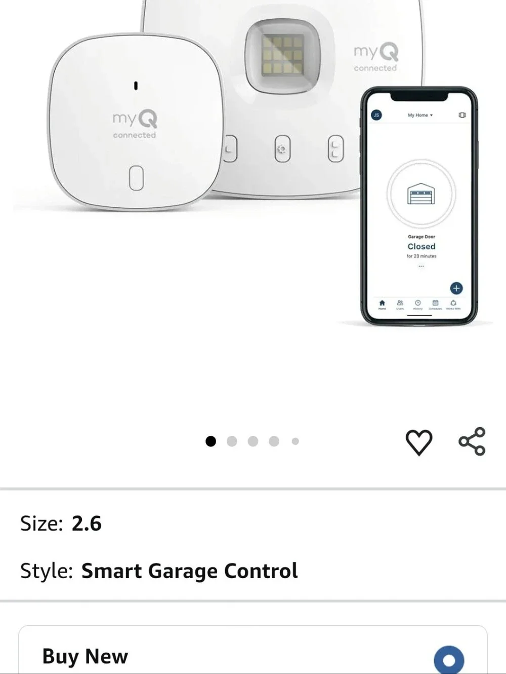 Smart Garage Hub - Chamberlain Through Amazon