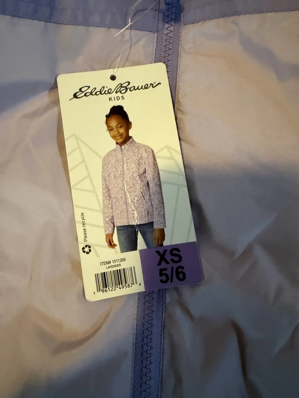 Eddie Bauer lightweight hooded