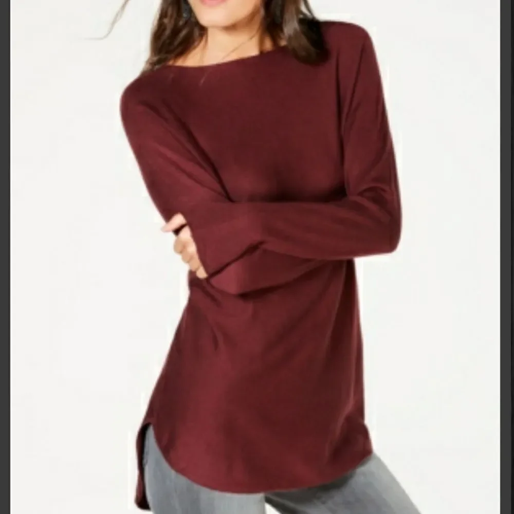 Inc Shirttail Sweater