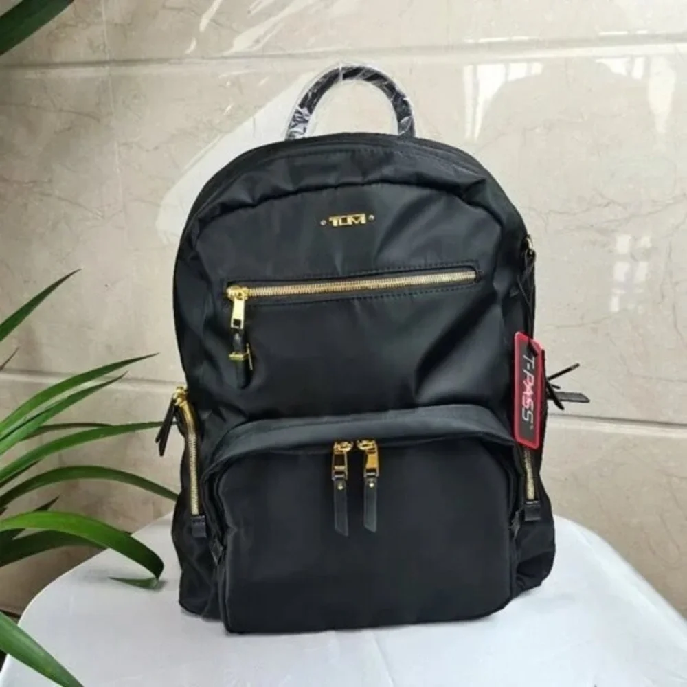 TUMI Voyager Carson Backpack Bag in Black