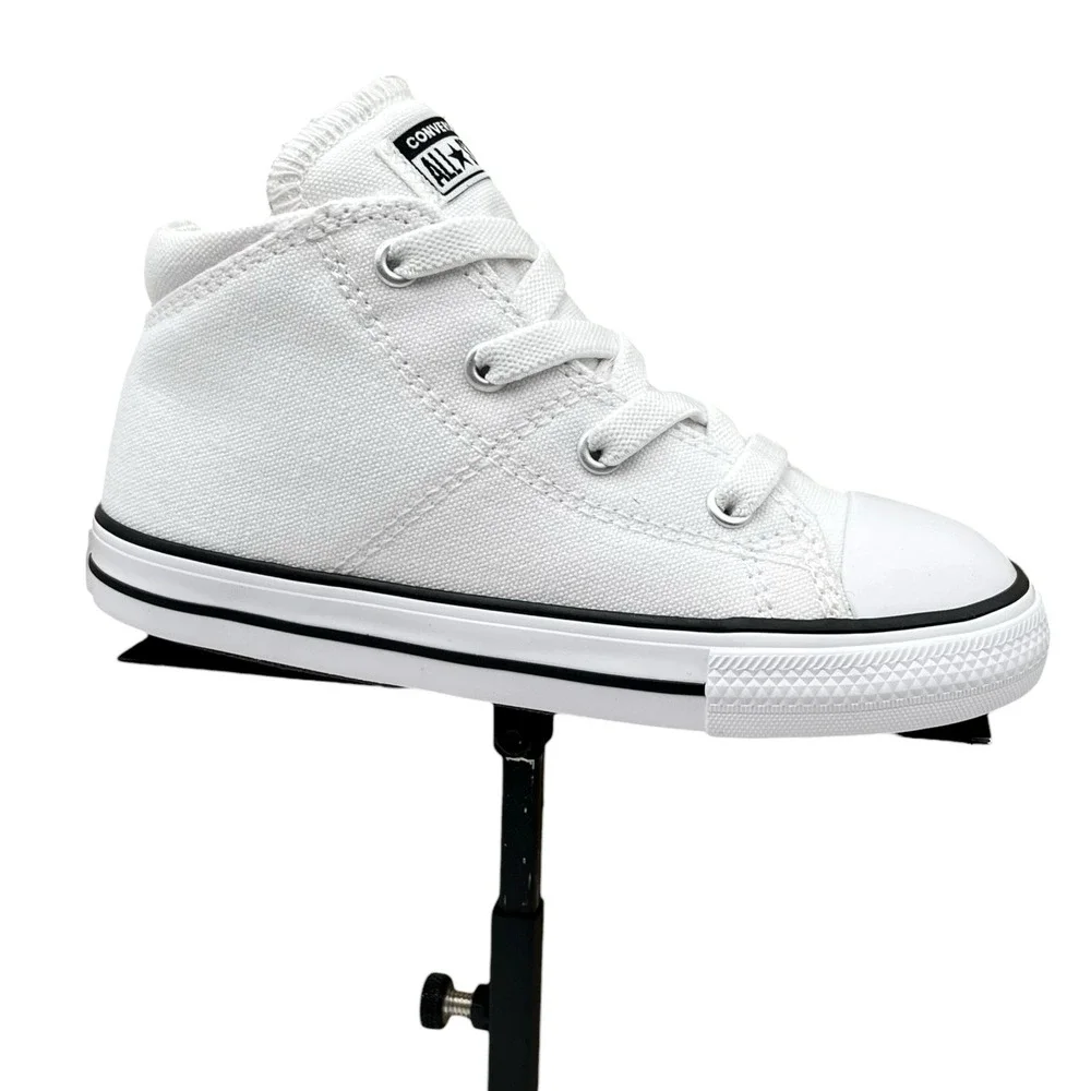 Converse Chuck‎ Taylor Madison Toddler Boys Girls Casual Slip-on Shoes 10 White