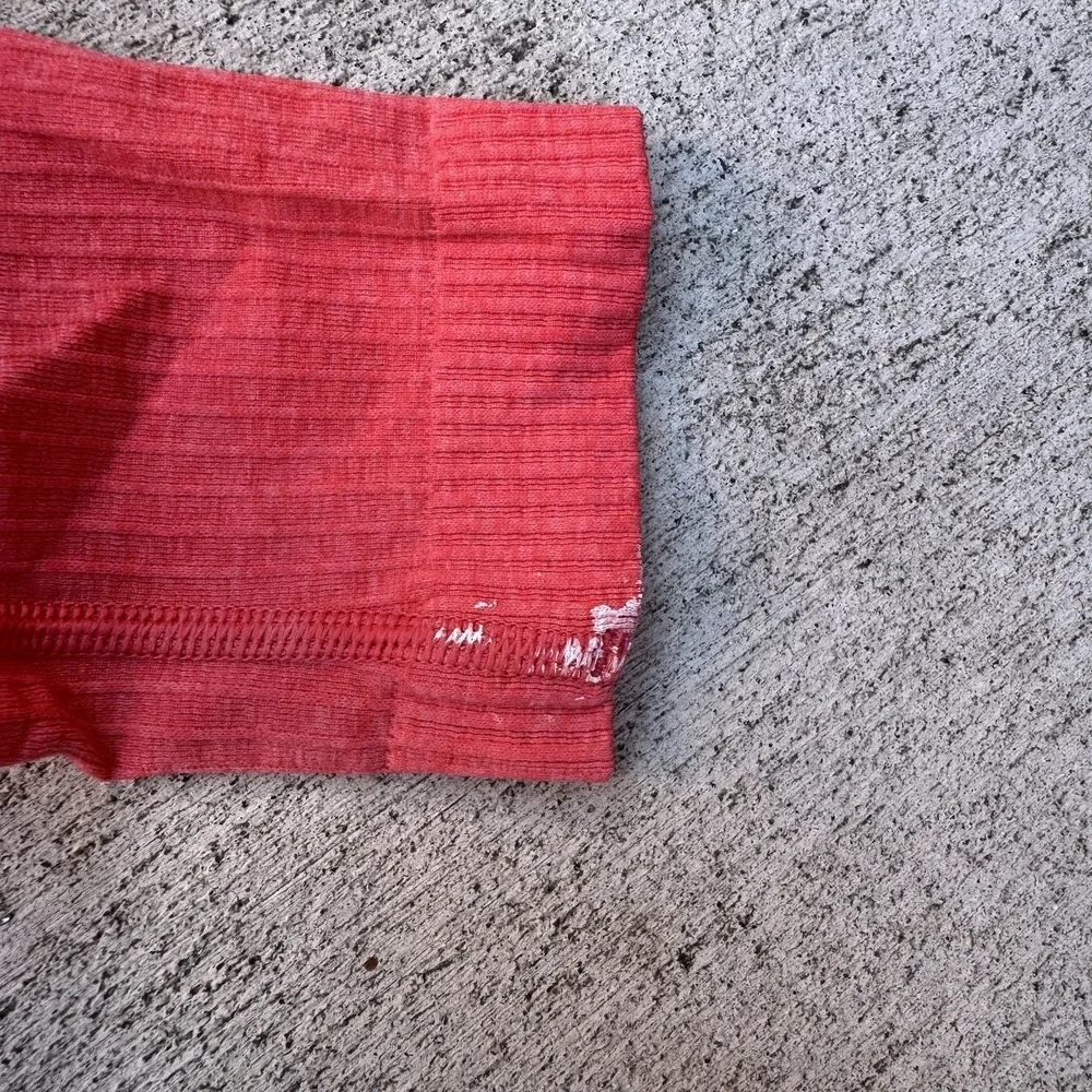Lululemon Ebb‎ to Street Long Sleeve Shirt Pale Raspberry Size 8
