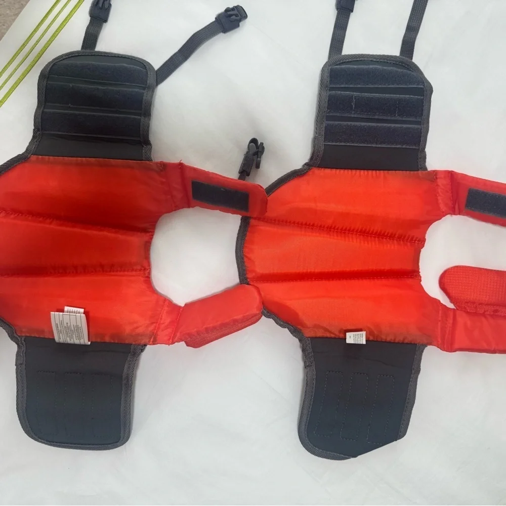 2 outward hound rip stop dog life jackets extra small