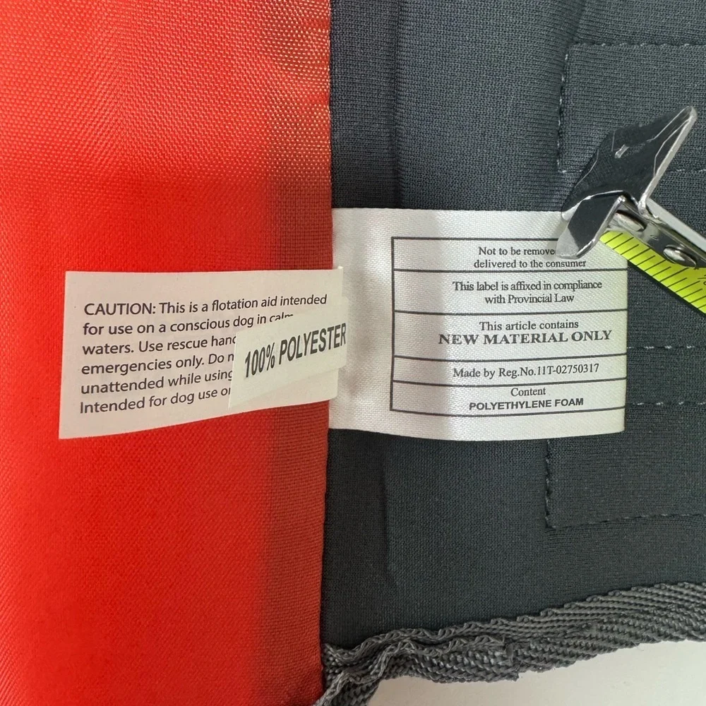 2 outward hound rip stop dog life jackets extra small