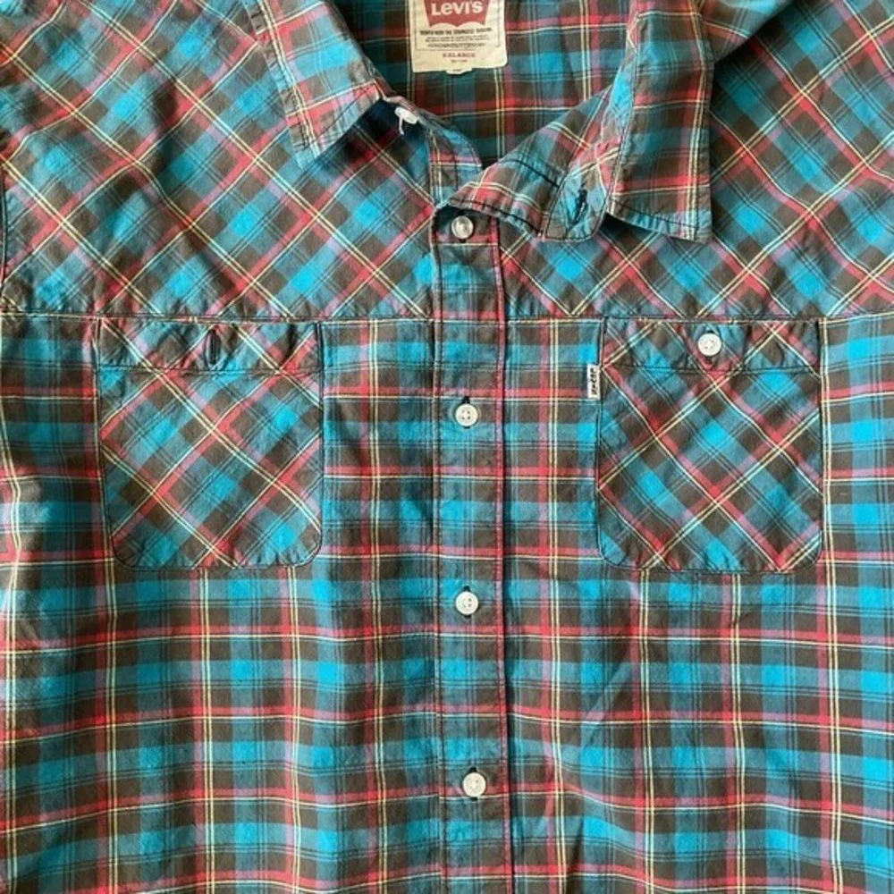 Levis levi plaid
