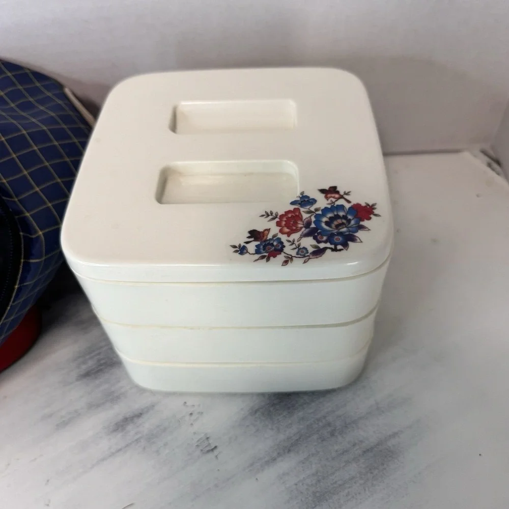 Melamine Lunch‎ Box With Carrier