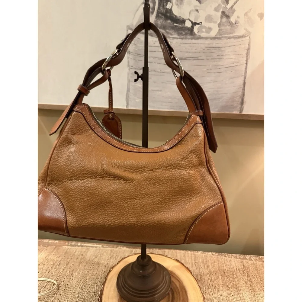 Dooney & Bourke brown zip