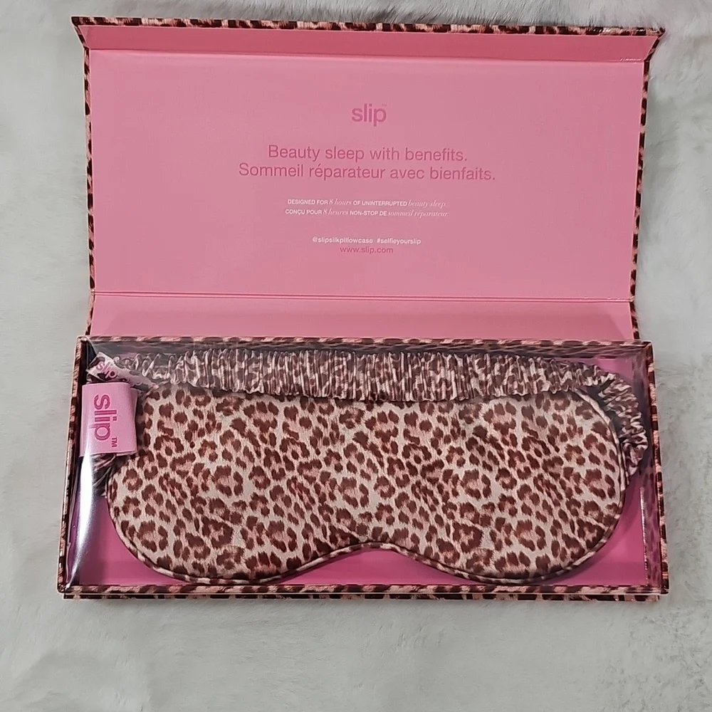 slip pink leopard