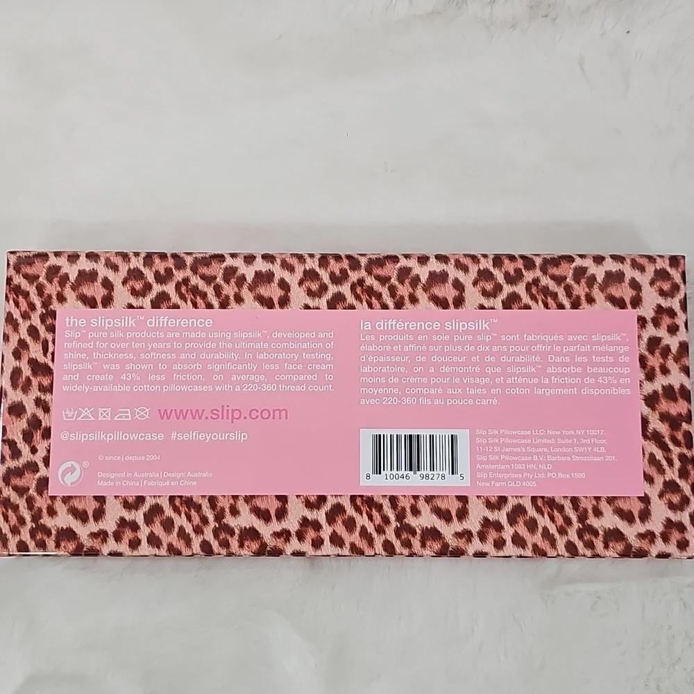 slip pink leopard