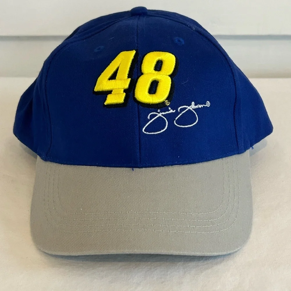 Jimmie‎ Johnson #48 Kellogg's Racing Blue and Gray Ball Cap
