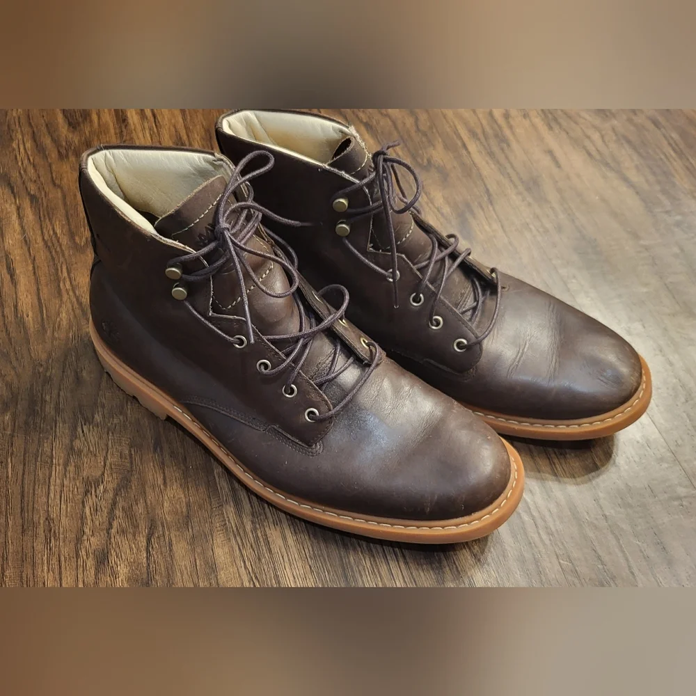 Timberland Belanger Waterproof Dark Brown Boots SZ 12 Streetwear Casual Outdoor