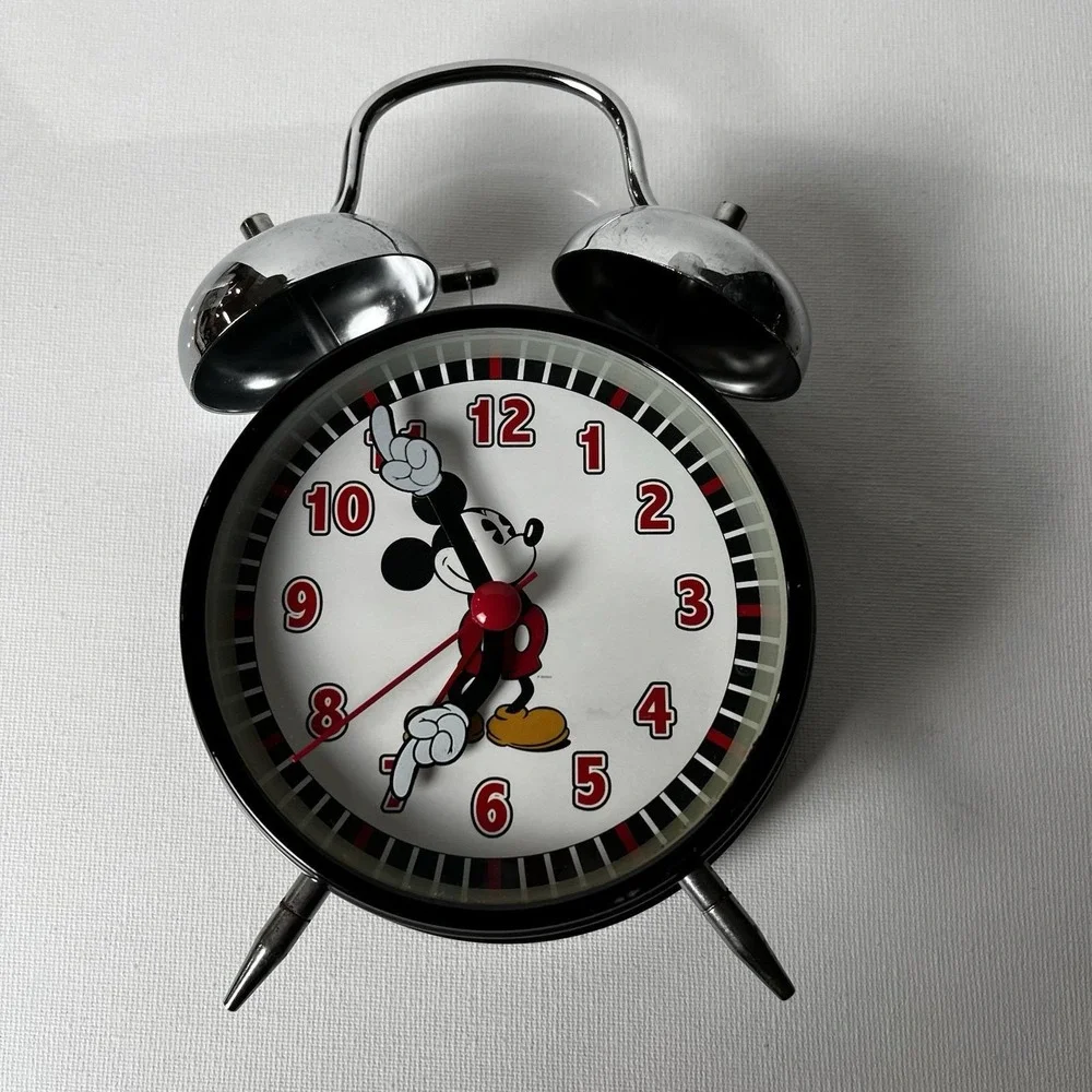 Disney clocks twin alarm