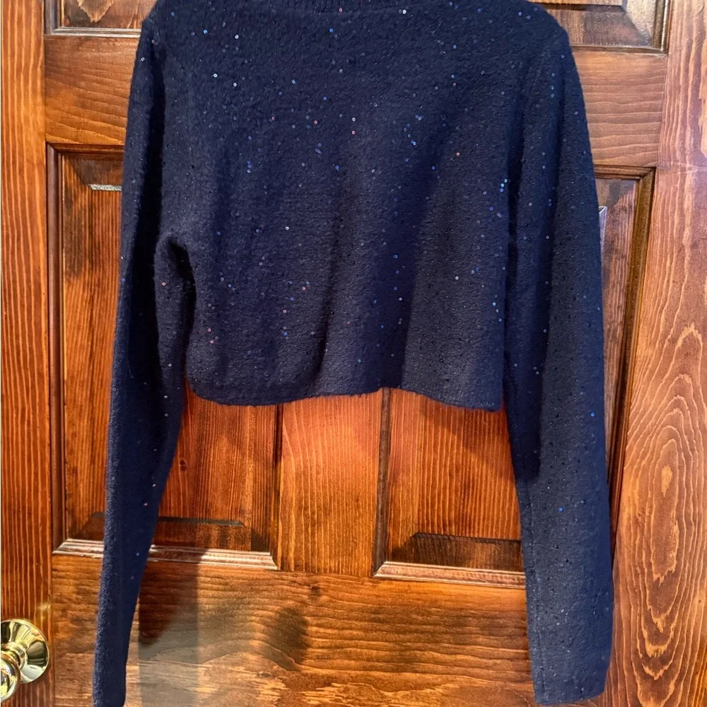 The Children's Place Navy Sequin Cardigan