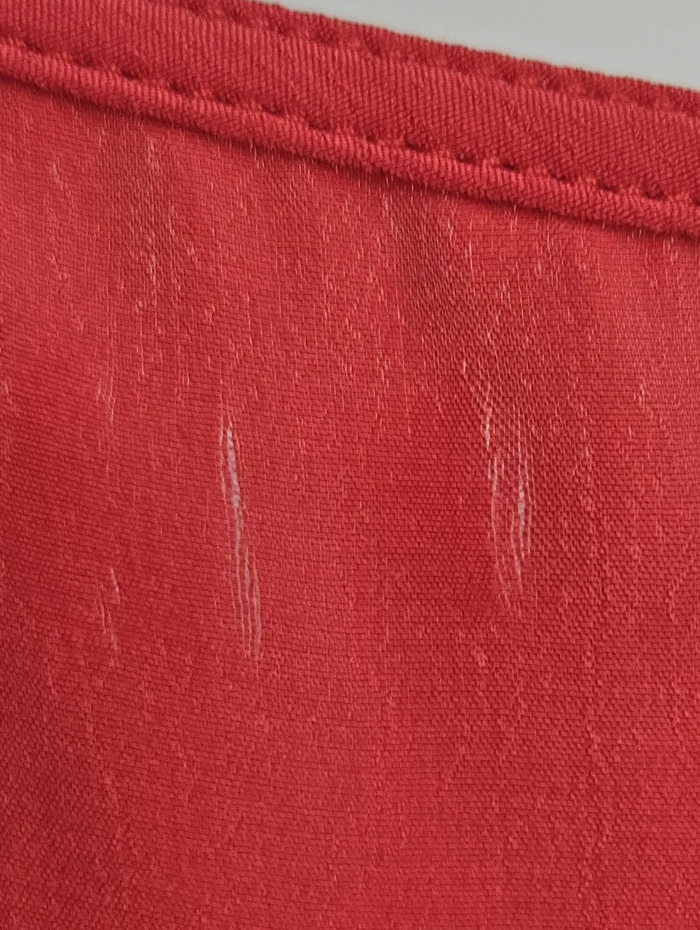 J. Crew Dress Smocked Vibrant‎ Red V Neck