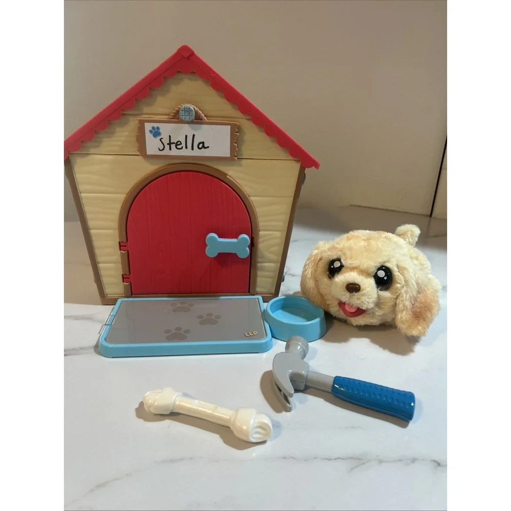 Little Live Pets My‎ Puppy's Home Interactive Dog w/ Doghouse Bone Plush Sound