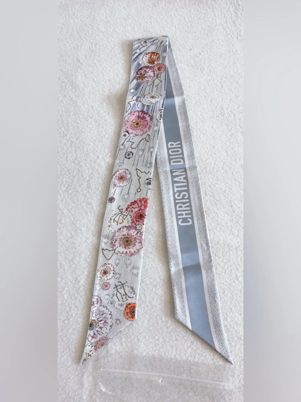 Dior Jardin D’hiver Mitzah Silk Scarf