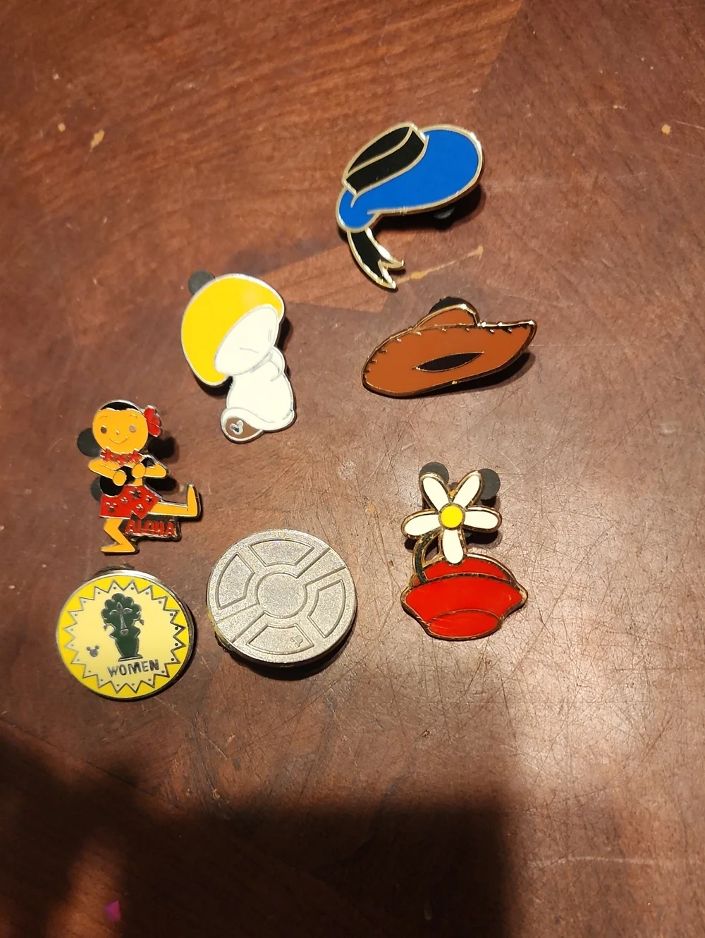 Assorted Kids Enamel Pin Set - Multicolor