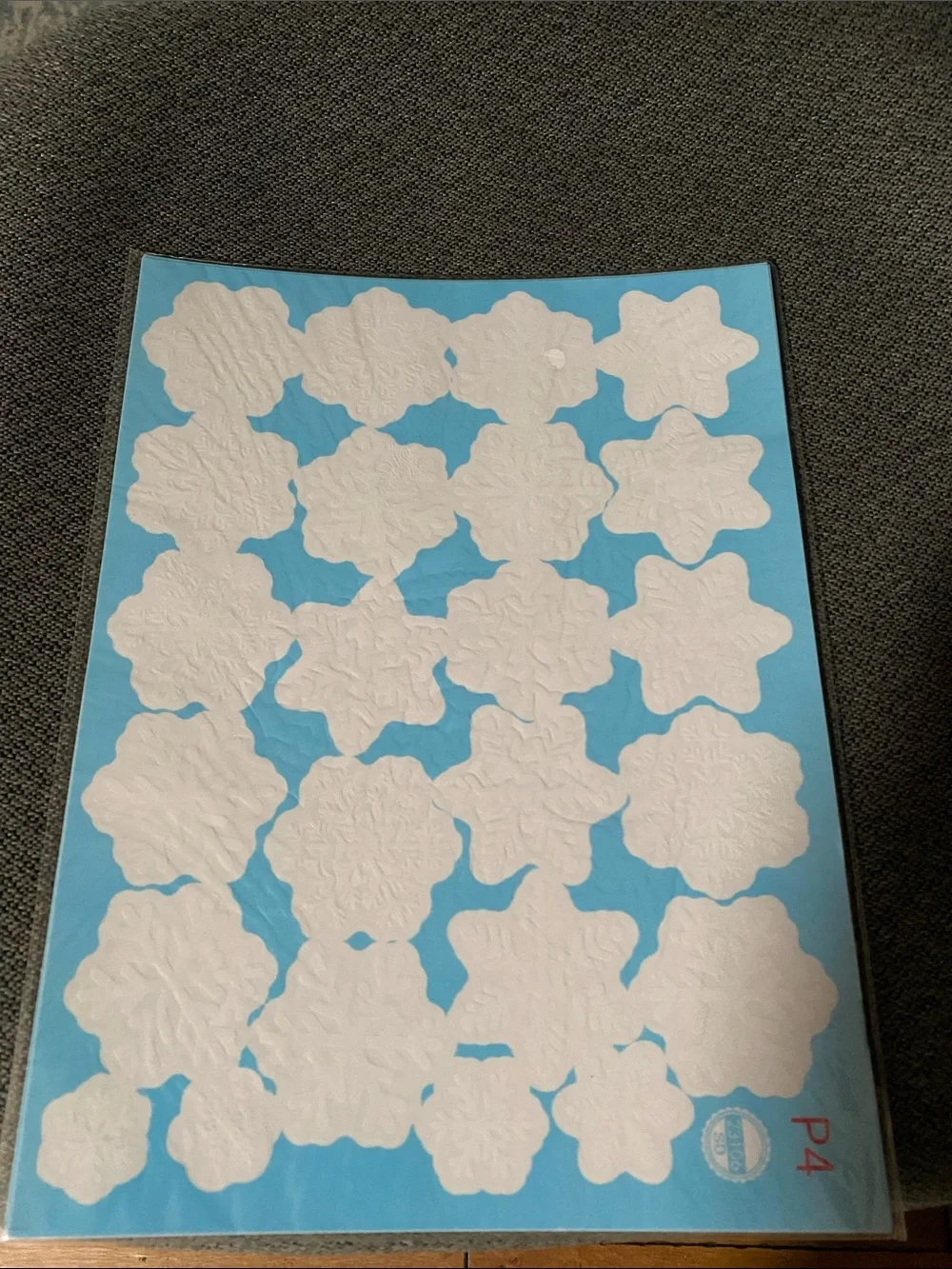 144 pc Christmas Snowflake Window Clings - White Decorative Holiday Decals
