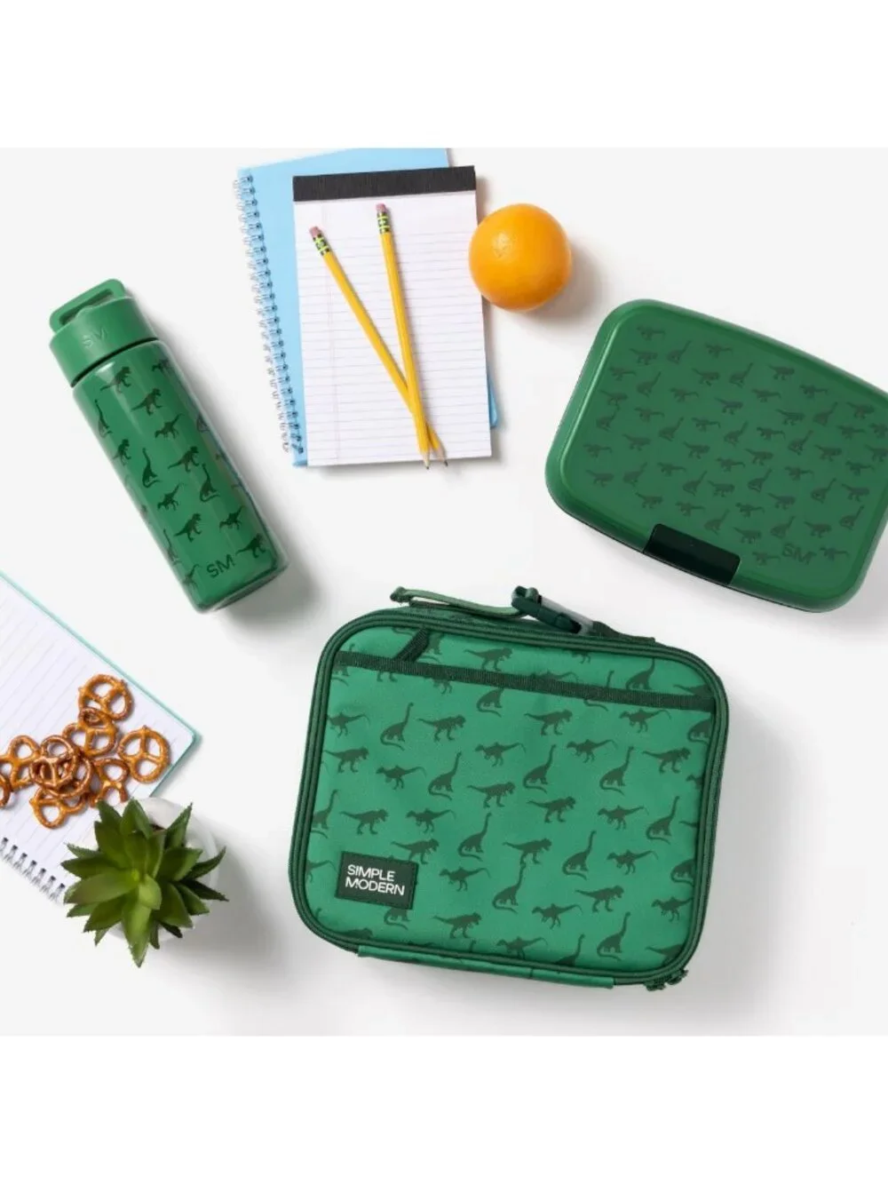 Stylish BPA-Free Bento Lunch Box | Leak-Resistant, Dishwasher Safe | 3