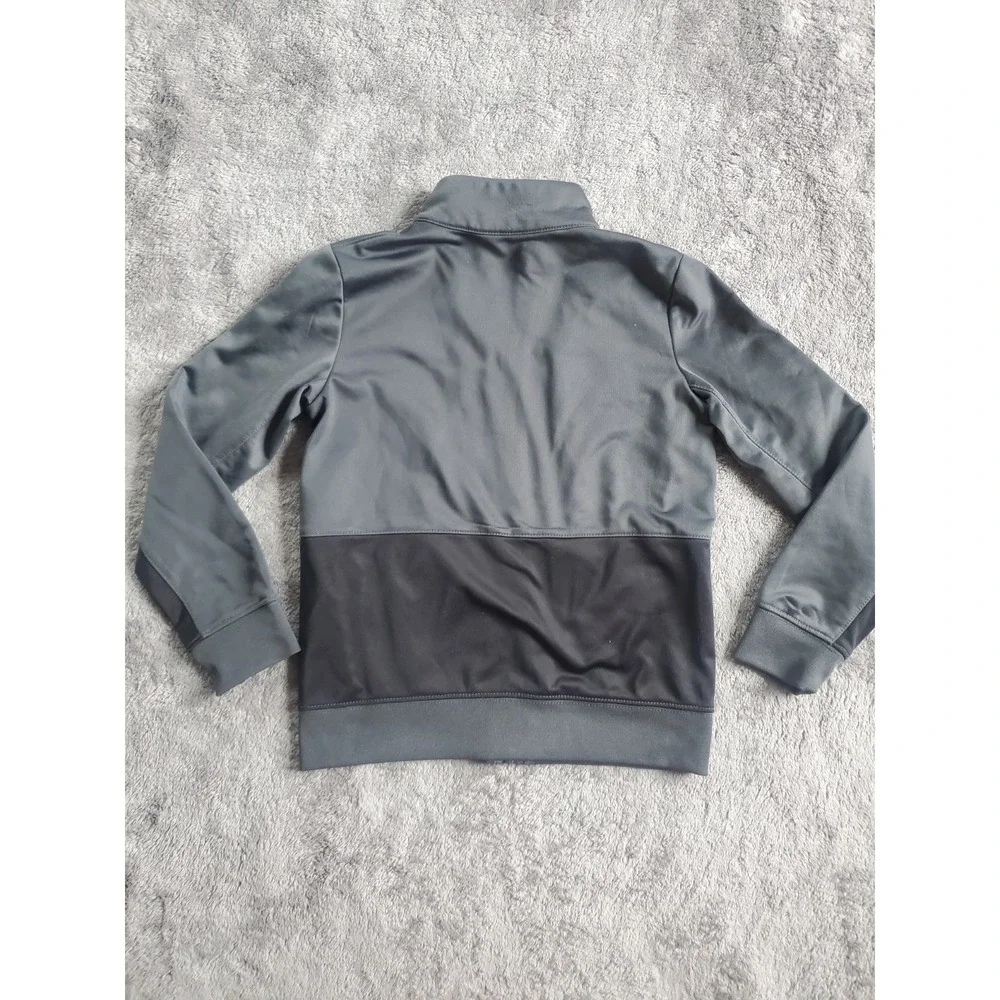 Boy's Nike Black/Gray  Track Jacket - Size 7