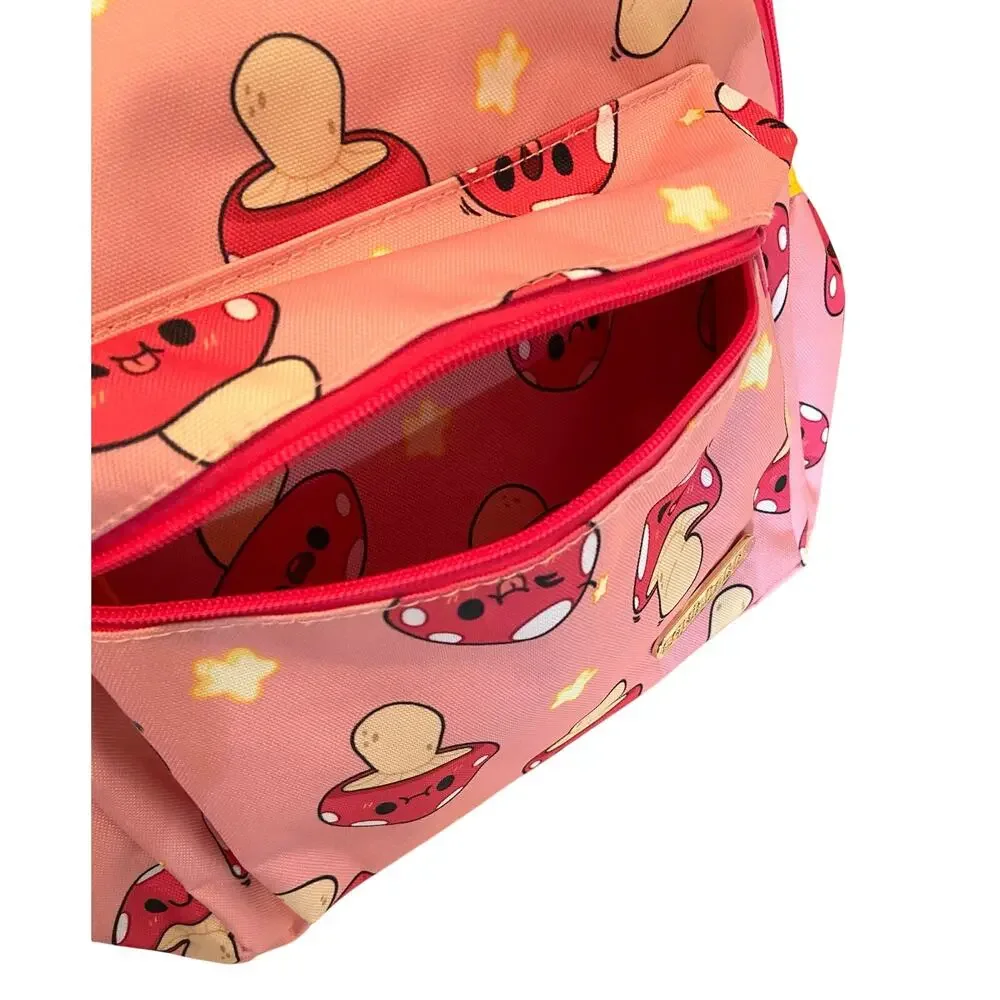 Squishable Pink Mushroom Backpack - Girls Child's Kids New with Tags