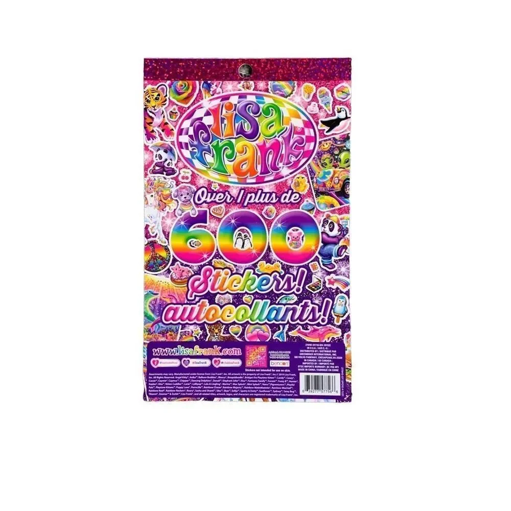 Lisa Frank Sticker Pack 600+
