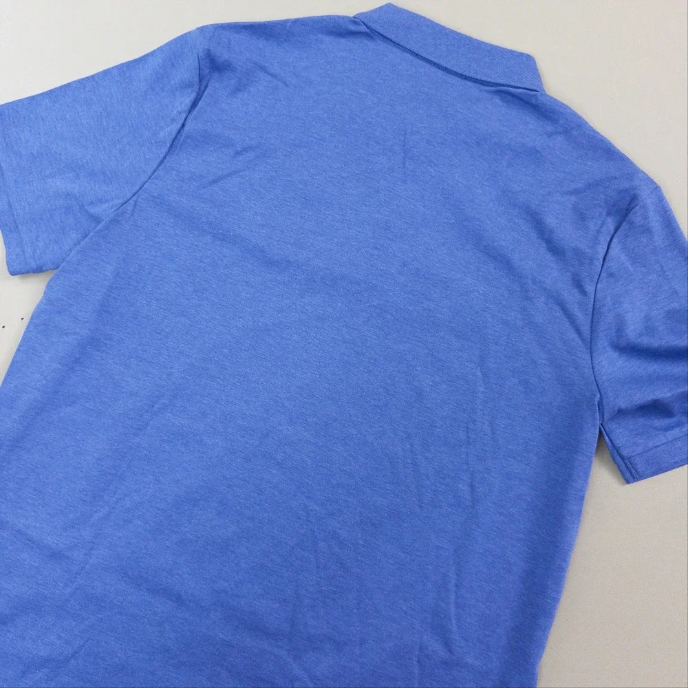 Polo Ralph Lauren Polo Shirt Mens Medium Blue Heather Classic Fit NWT Streetwear