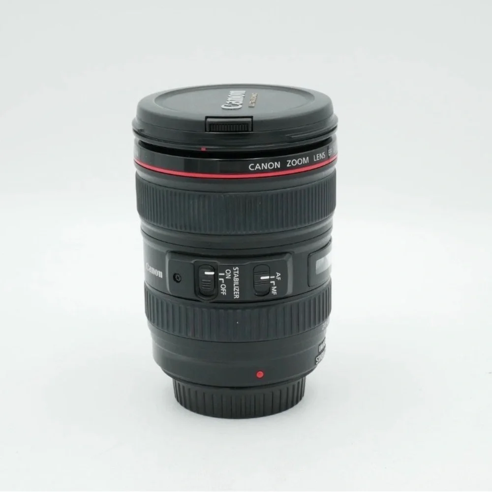 Canon EF 24-105mm F4 L IS I USM Black Camera Lens with Lens Hood
