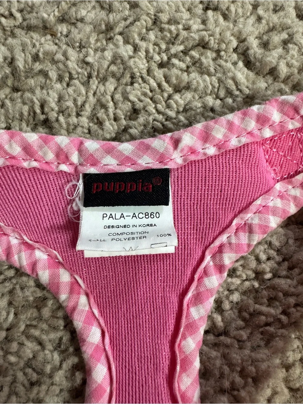 Puppia comfortable pink