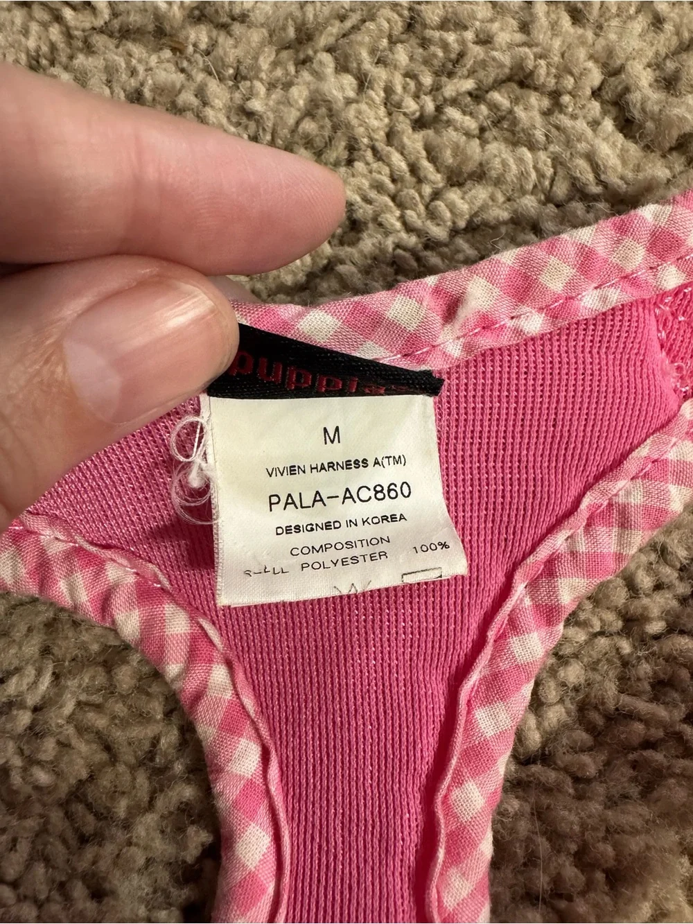 Puppia comfortable pink